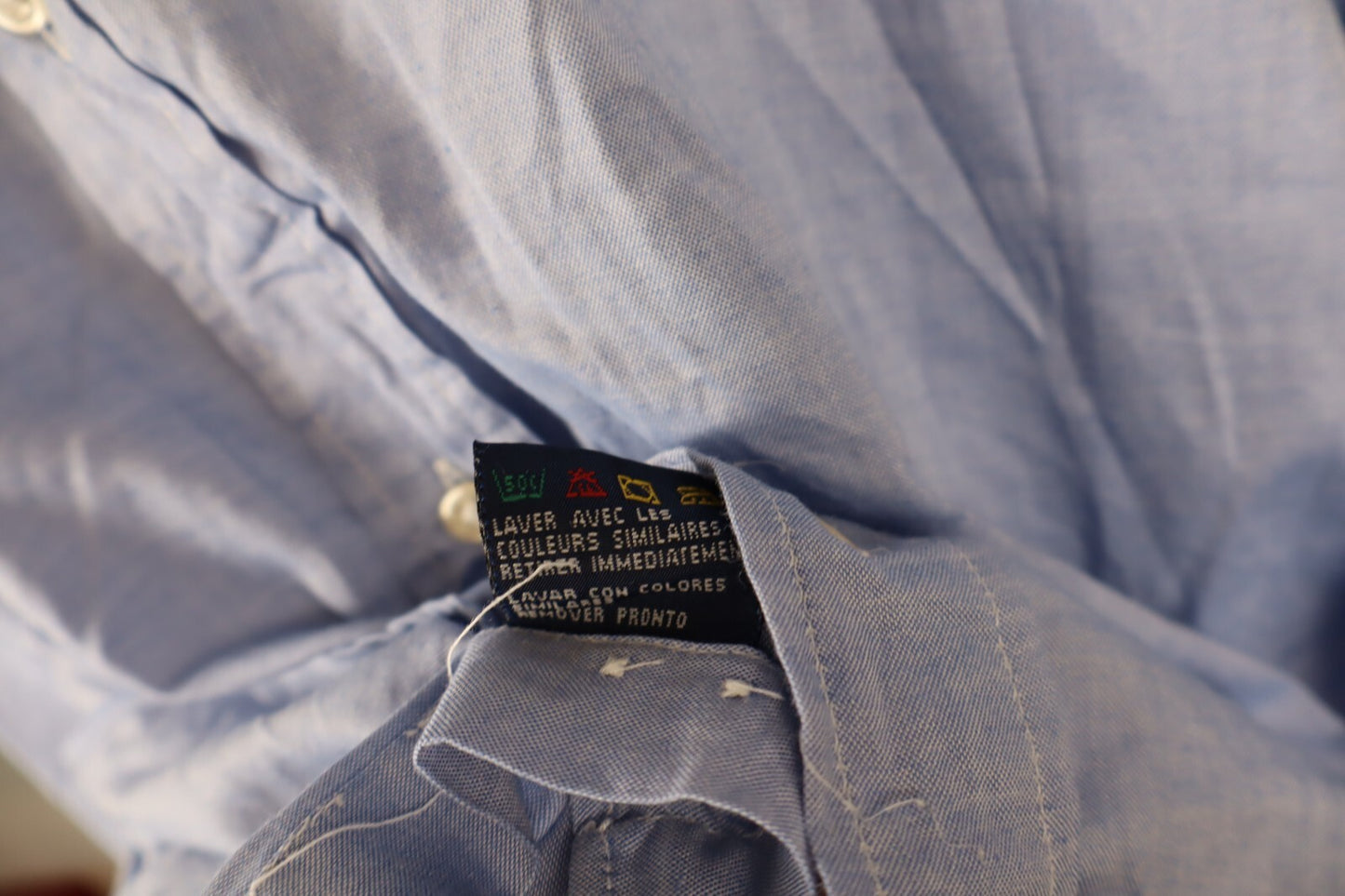 TOMMY HILFIGER CAMICIA UOMO TG. 17 MAN CASUAL SHIRT VINTAGE SHIRT COTONE COTTON