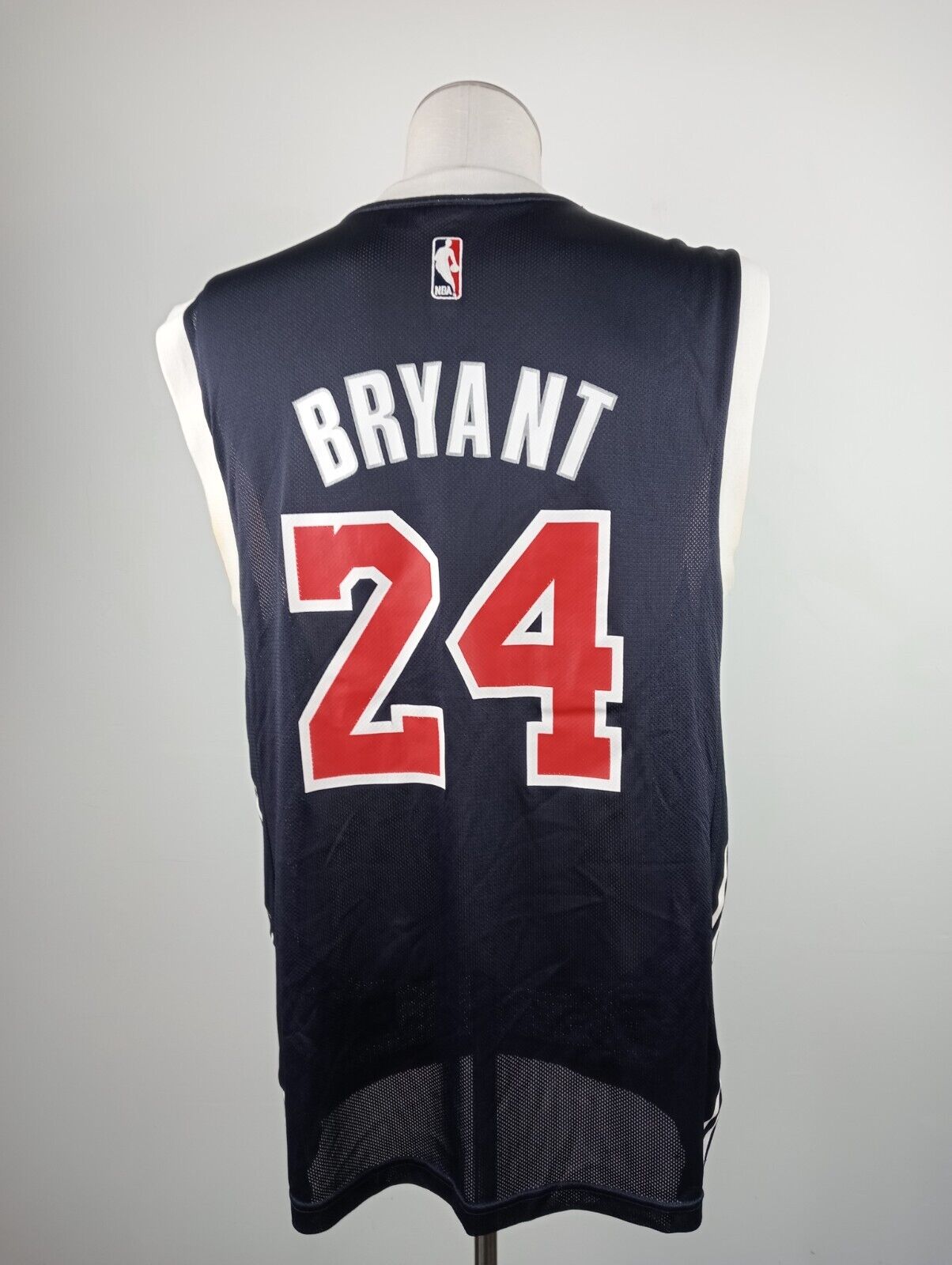 ADIDAS NBA CANOTTA BASKET LAKERS BRYANT N 24 LOS ANGELES T-SHIRT UOMO M SPORT