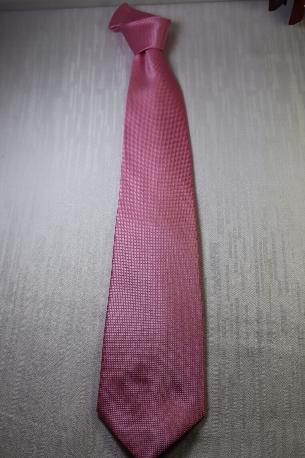 LUCIO LAMBERTI 100% SILK TIE SETA CRAVATTA NECKTIE MADE ITALY UOMO SELF TIPPED