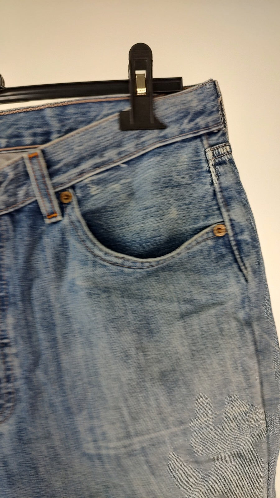 LEVI'S 501 PANTALONCINO DENIM JEANS DONNA TG 34 WOMAN VINTAGE SHORTS