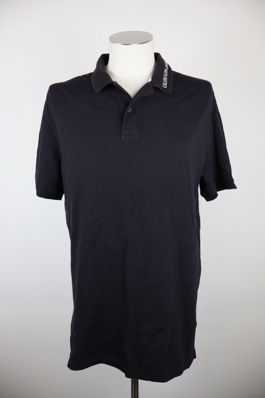 CALVIN KLEIN JEANS POLO UOMO MAN COTONE TG. XL T-SHIRT CASUAL VINTAGE COTONE