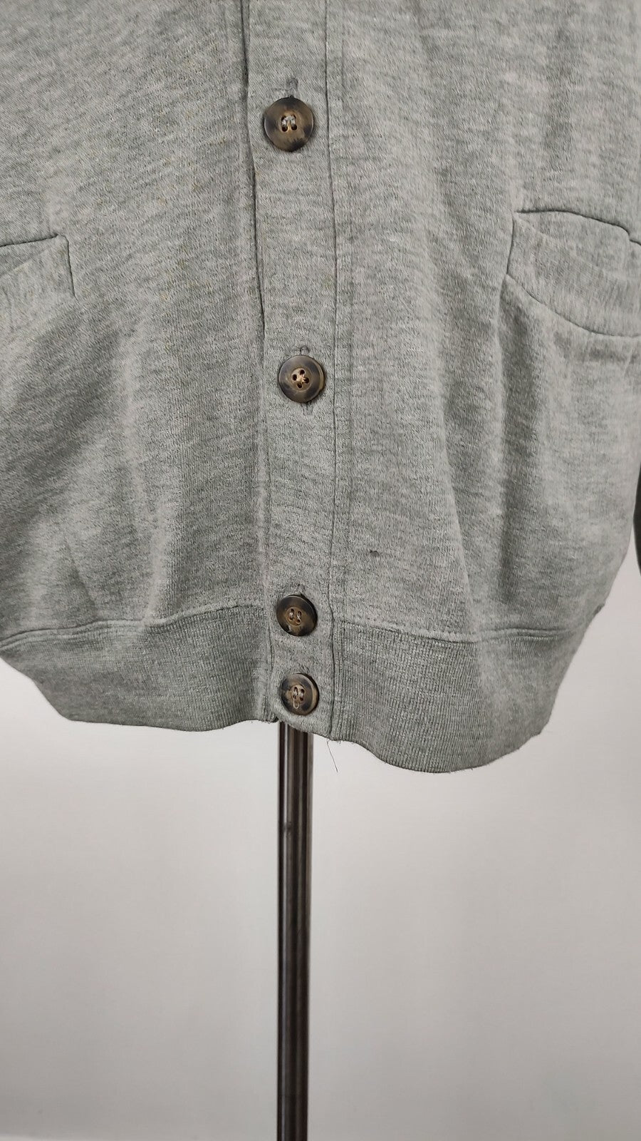 BEST COMPANY MAGLIONE CARDIGAN VINTAGE COTONE UOMO Tg. S MAN SWEATER CASUAL