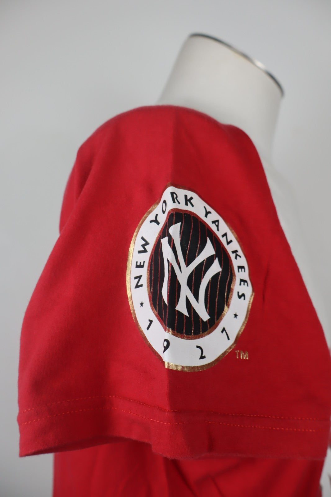 MAJESTIC COOPERSTOWN NEW YORK YANKEES MAGLIA UOMO BASEBALL L SPORT T-SHIRT