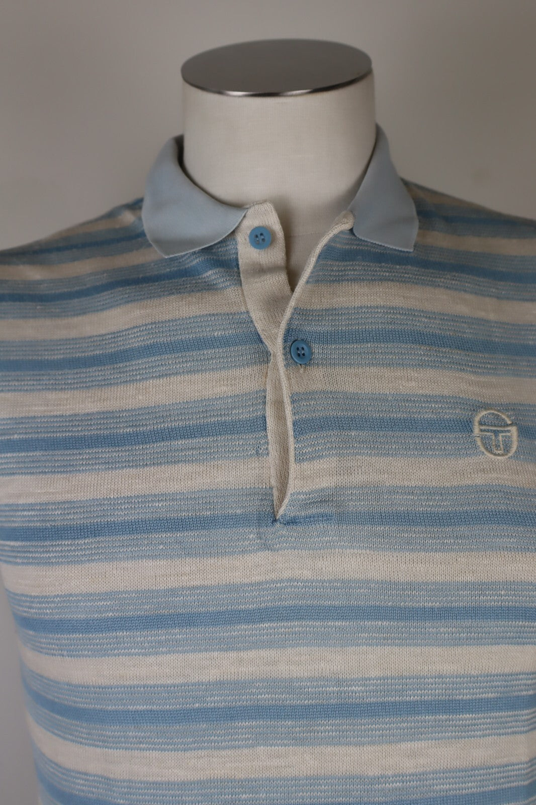 SERGIO TACCHINI MAGLIA POLO COTONE UOMO TG. 2 MAN T-SHIRT CASUAL VINTAGE