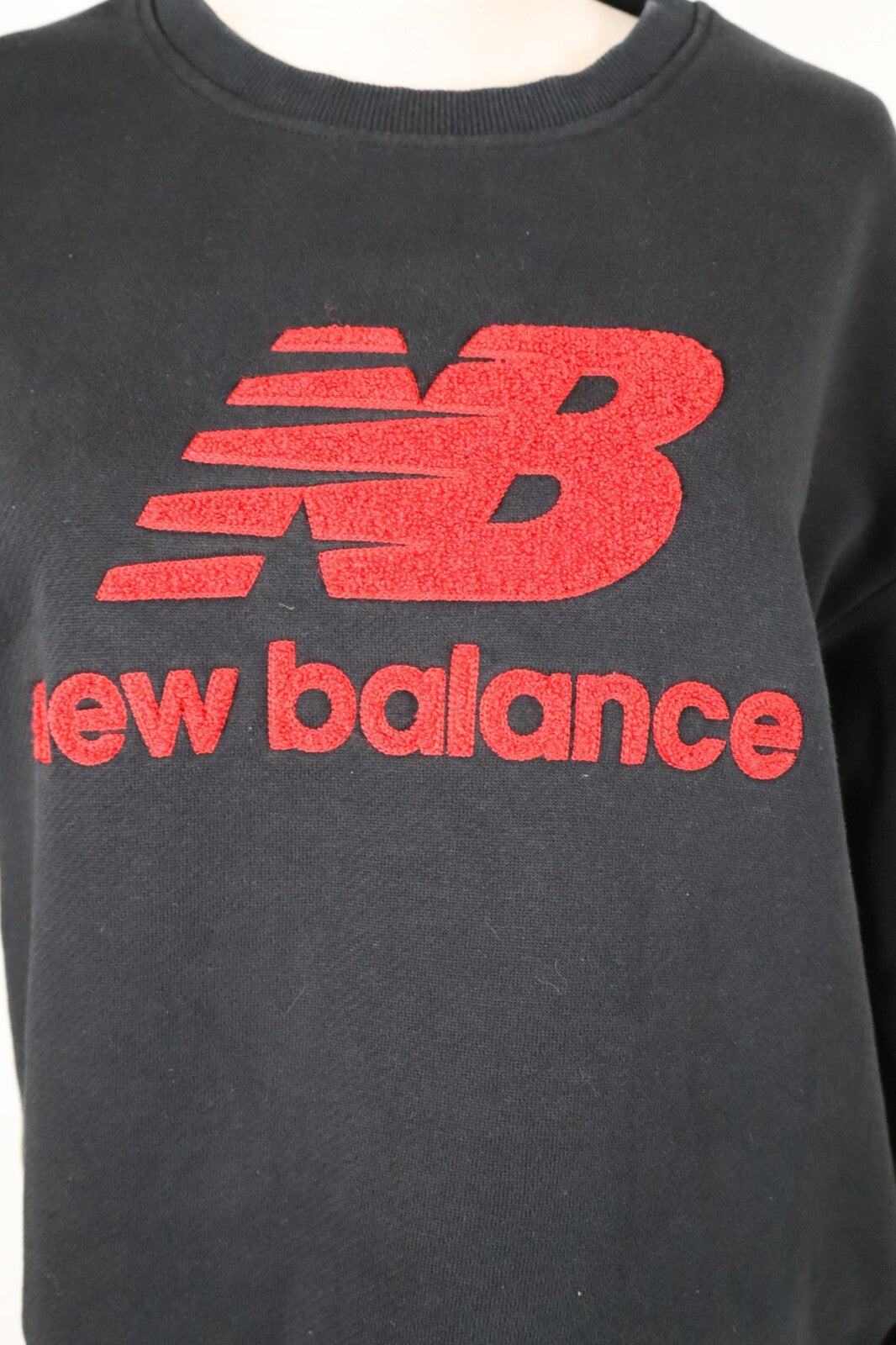 NEW BALANCE FELPA DONNA Tg M WOMAN CASUAL VINTAGE SPORT SWEATSHIRT