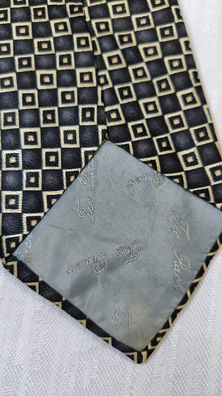 CHARLESTON TIE RACK 100% SILK TIE SETA CRAVATTA NECKTIE MADE IN ITALY