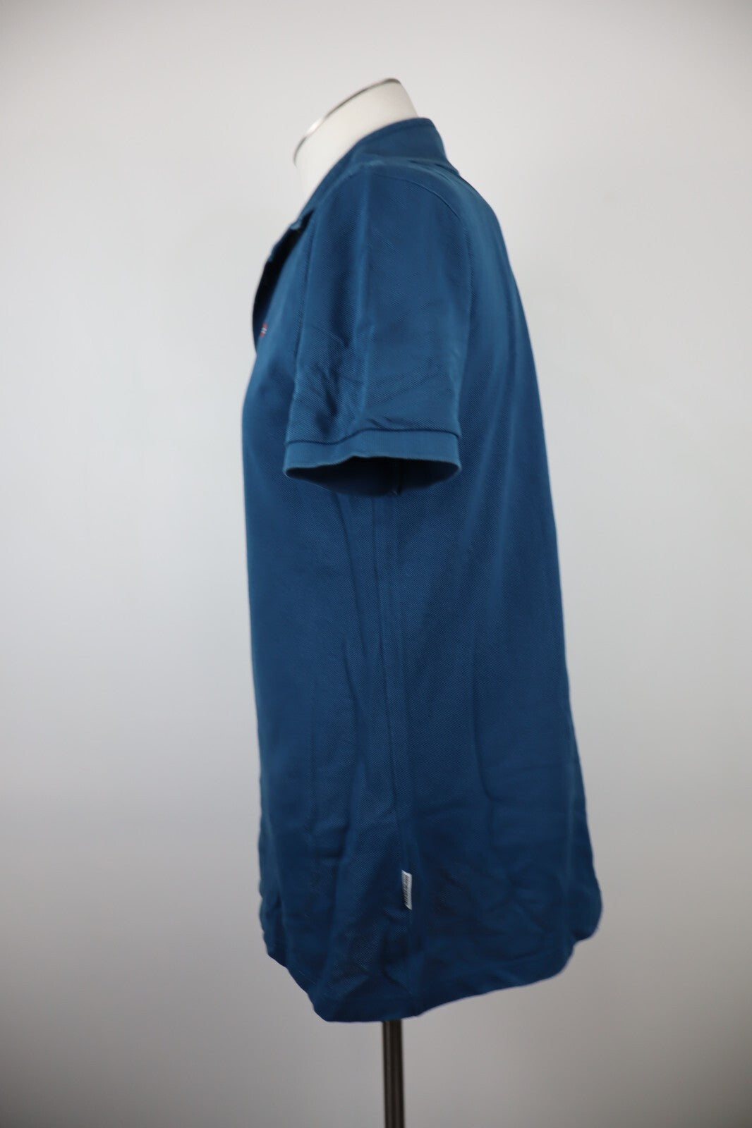 NAPAPIJRI MAGLIA POLO UOMO TG. M MAN T-SHIRT COTONE COTTON CASUAL VINTAGE BLU