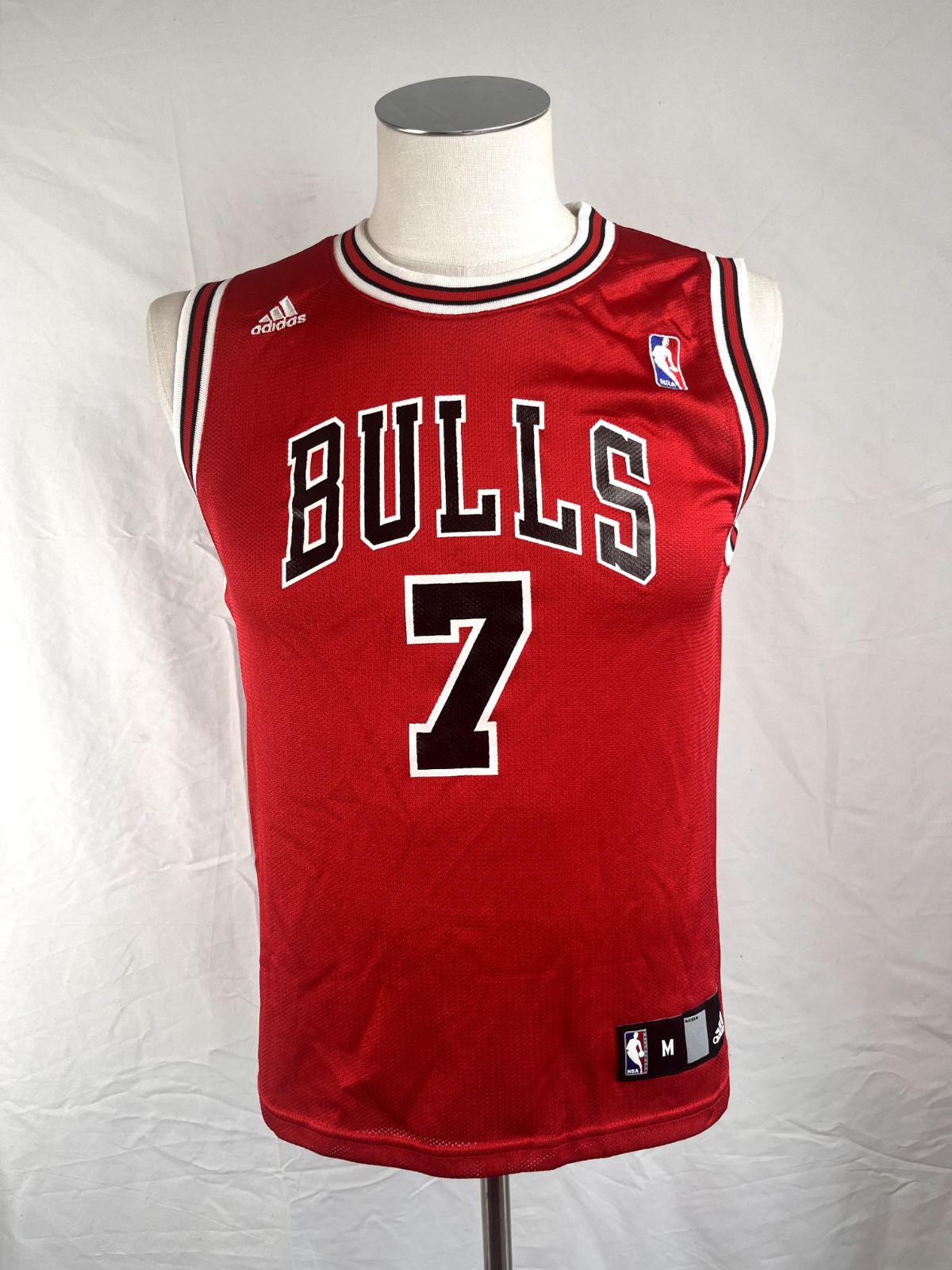 ADIDAS CHICAGO BULLS NBA GORDON Nr 7 MAGLIA UOMO TG M MAN BASKET JERSEY SPORT
