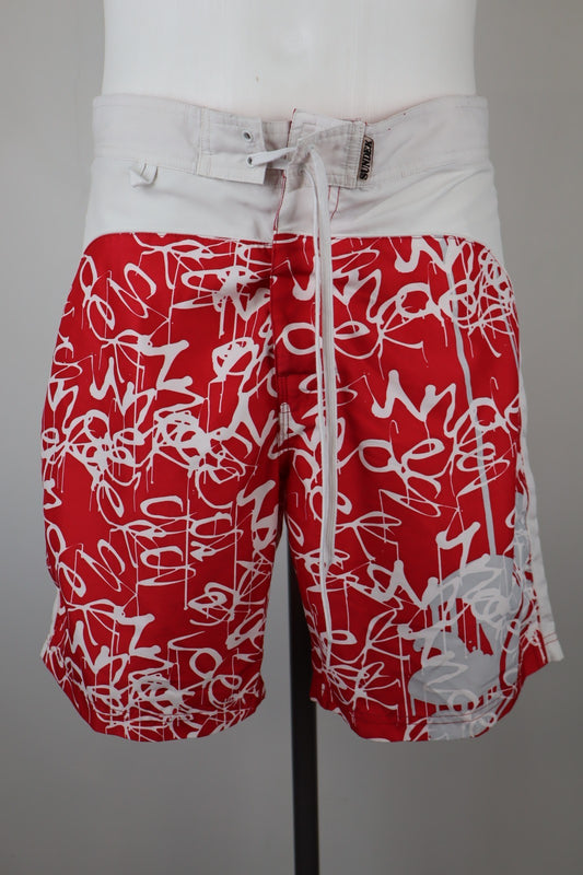 SUNDEK COSTUME PANTALONCINO MARE UOMO 32 MEN SWIMSUIT VINTAGE CASUAL GEOMETRICO