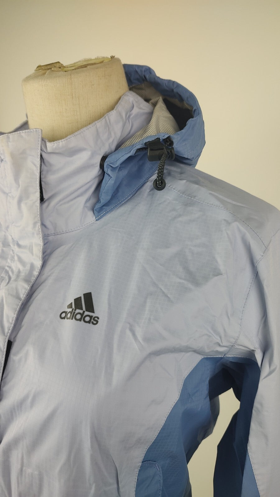 ADIDAS GIUBBINO DONNA Tg. 42 WOMAN IMPERMEABILE CASUAL JACKET VINTAGE