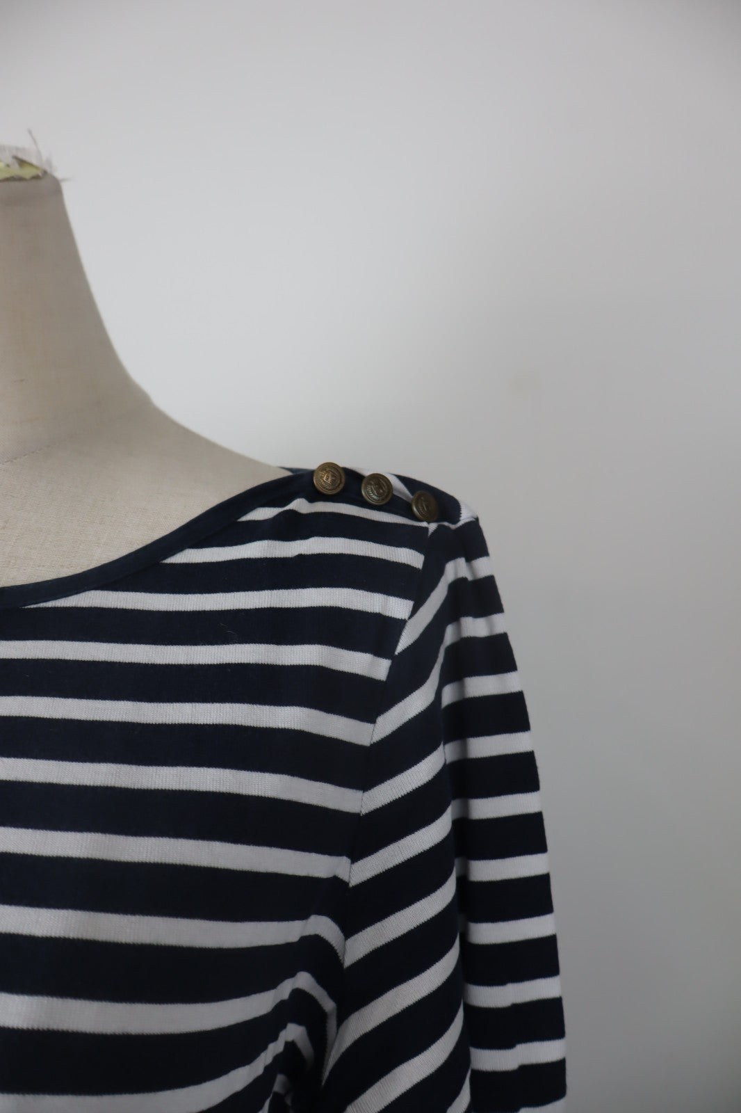 TOMMY HILFIGER MAGLIA DONNA TG L WOMAN T-SHIRT CASUAL VINTAGE COTONE COTTON