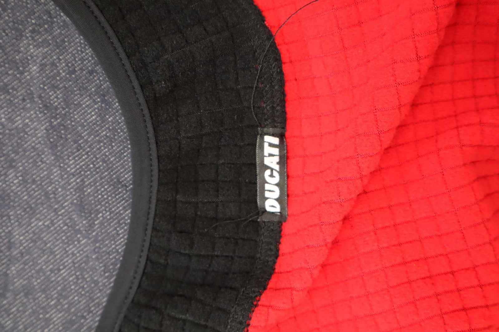 DUCATI UOMO Tg XL MAN SPORT CASUAL VINTAGE COTONE GILET GIUBBINO JACKET WITH TAG