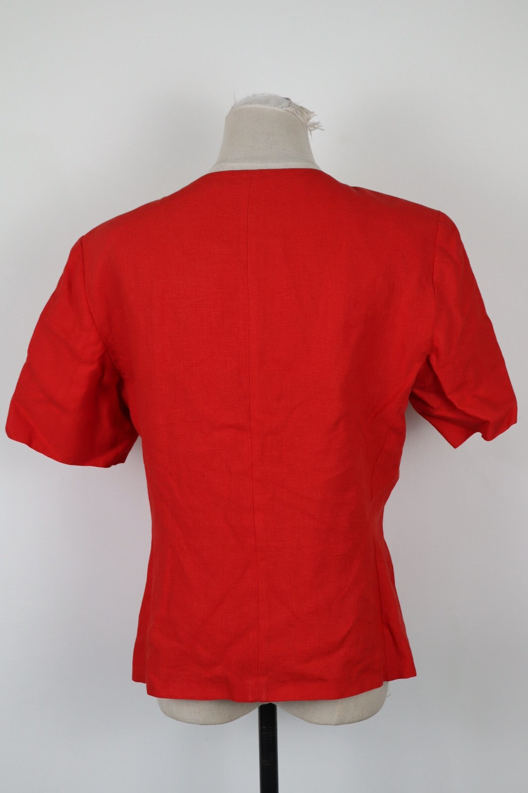 MARELLA BLAZER GIACCA DONNA Tg 44 WOMAN CASUAL VINTAGE JACKET LINO LINEN