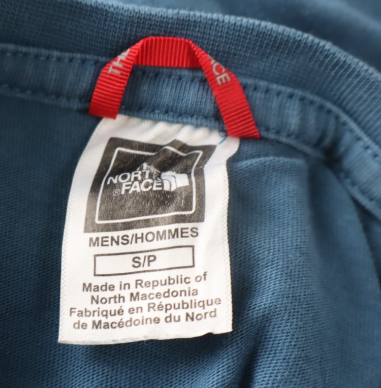 THE NORTH FACE MAGLIA UOMO TG. S MAN T-SHIRT VINTAGE CASUAL COTONE LOGO COTTON
