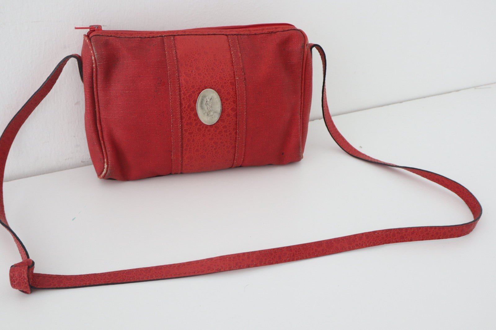 YVES SAINT LAURENT YSL BORSA SPALLA DONNA SHOULDER BAG ITALY CASUAL VINTAGE