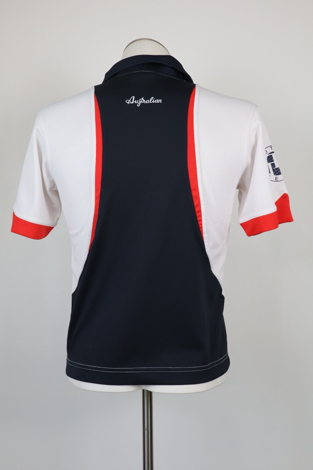 AUSTRALIAN MAGLIA POLO COTONE UOMO TG. 14 ANNI MAN T-SHIRT VINTAGE COTONE TENNIS