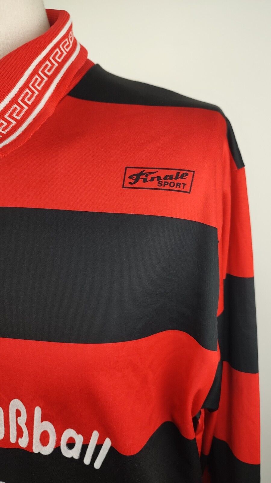 FINALE BARCHFELD MAGLIA CALCIO UOMO Tg XL SOCCER N.2 TRIKOT JERSEY