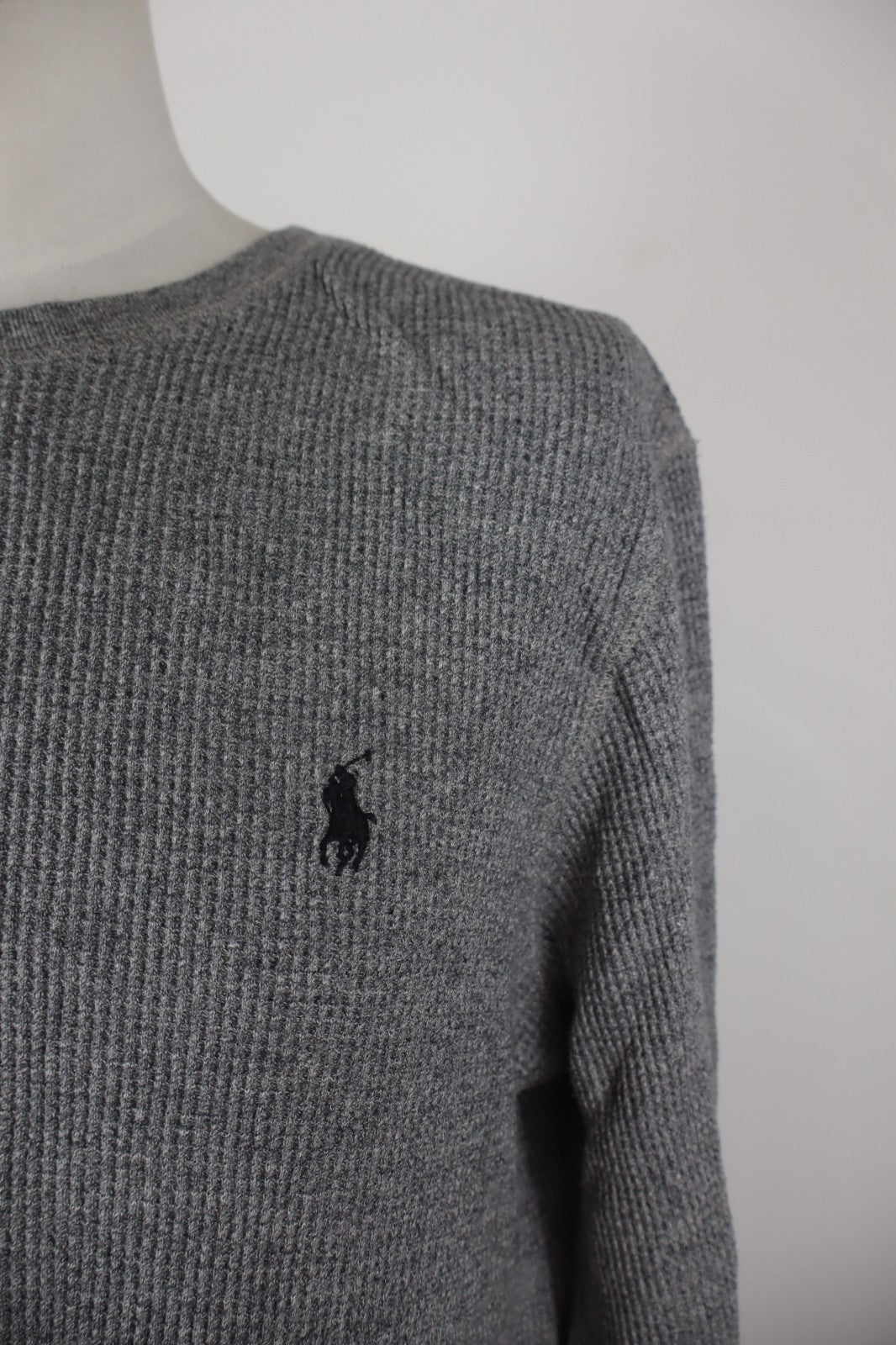 POLO RALPH LAUREN MAGLIONE UOMO Tg. L MAN SWEATER CASUAL VINTAGE COTONE COTTON
