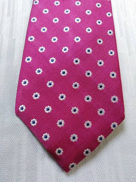 MONETTI NAPOLI 100% SILK TIE SETA CRAVATTA NECKTIE MADE IN ITALY CLASSIC