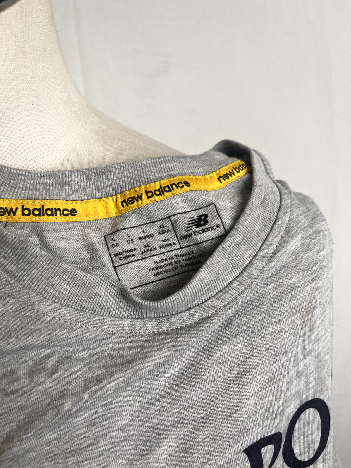 NEW BALANCE LIVERPOOL MAGLIA FOOTBAL CLUB UOMO TG. L MAN T-SHIRT CASUAL VINTAGE