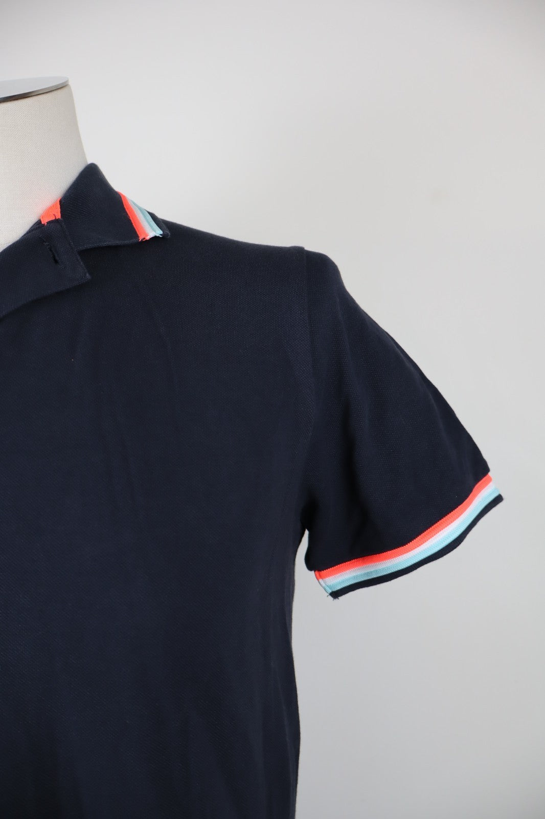 SUNDEK MAGLIA POLO UOMO COTONE TG. S MAN COTTON SHIRT CASUAL VINTAGE BLU