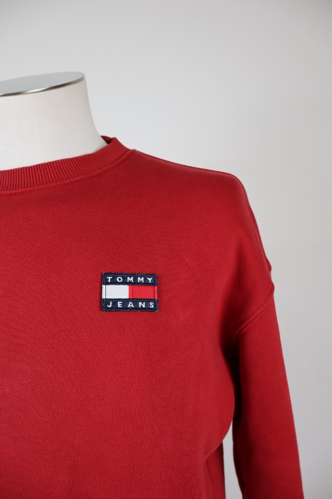 TOMMY HILFIGER JEANS FELPA UOMO Tg XS MAN SPORT JACKET SWEATSHIRT VINTAGE