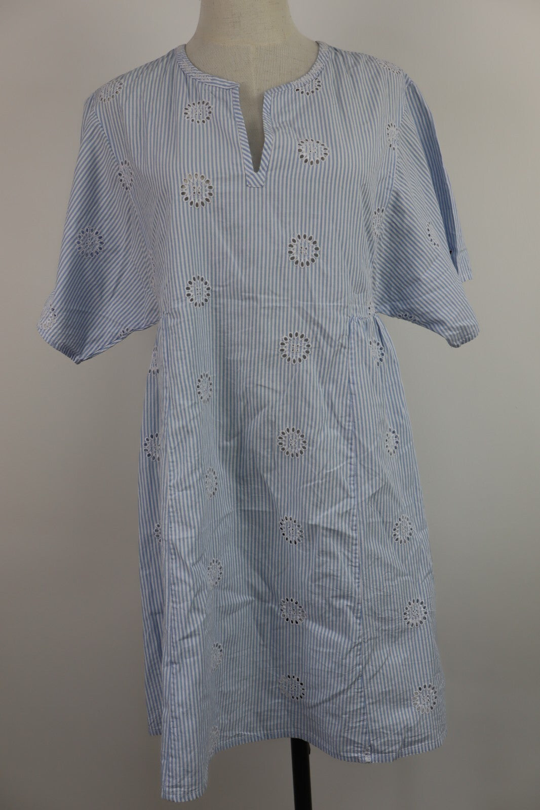 TOMMY JEANS VESTITO DONNA TG. S WOMAN CASUAL VINTAGE DRESS COTONE