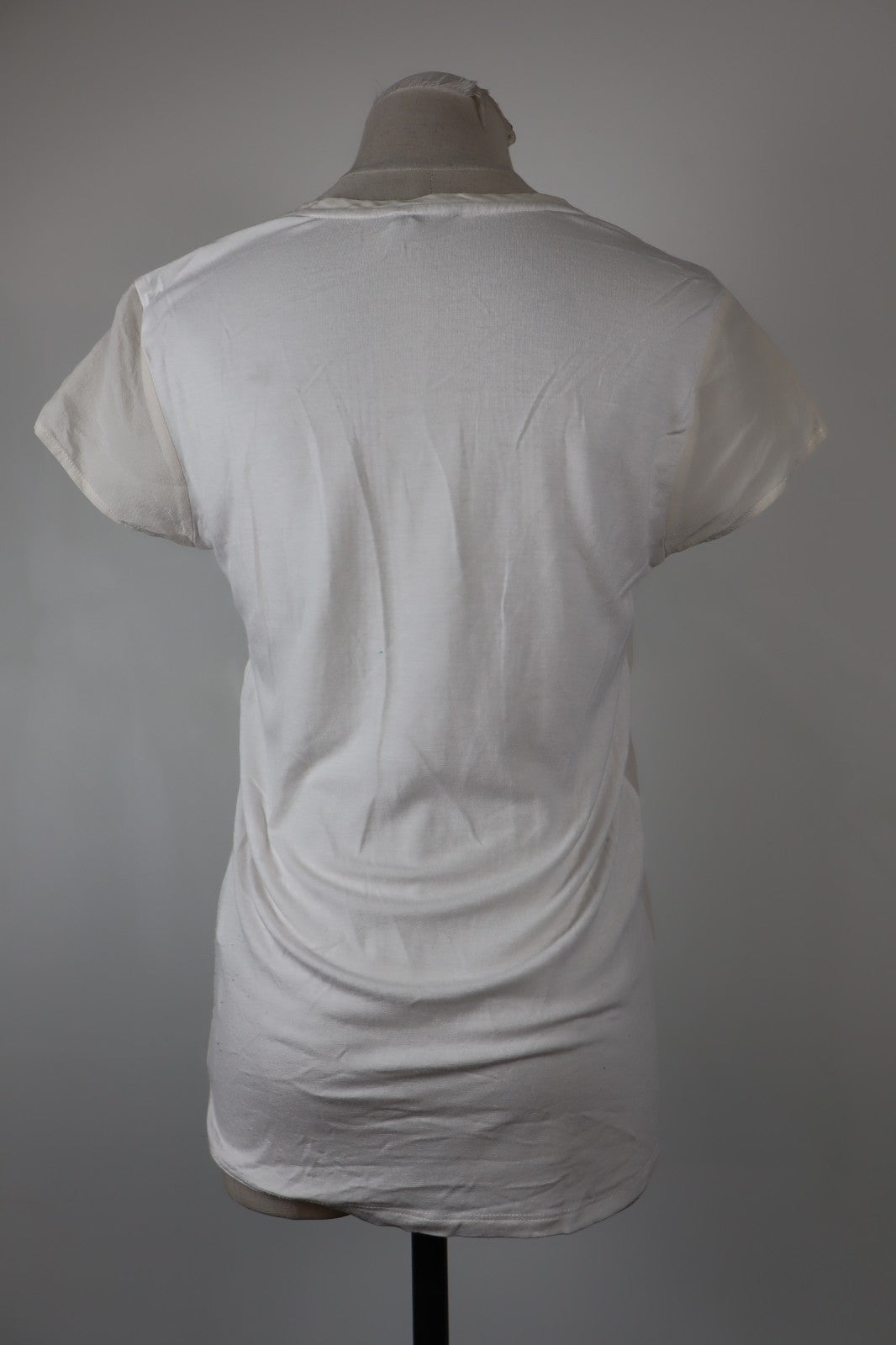 LIU JO MAGLIA DONNA TG. 40 WOMAN CASUAL VINTAGE T-SHIRT TOP SETA SILK