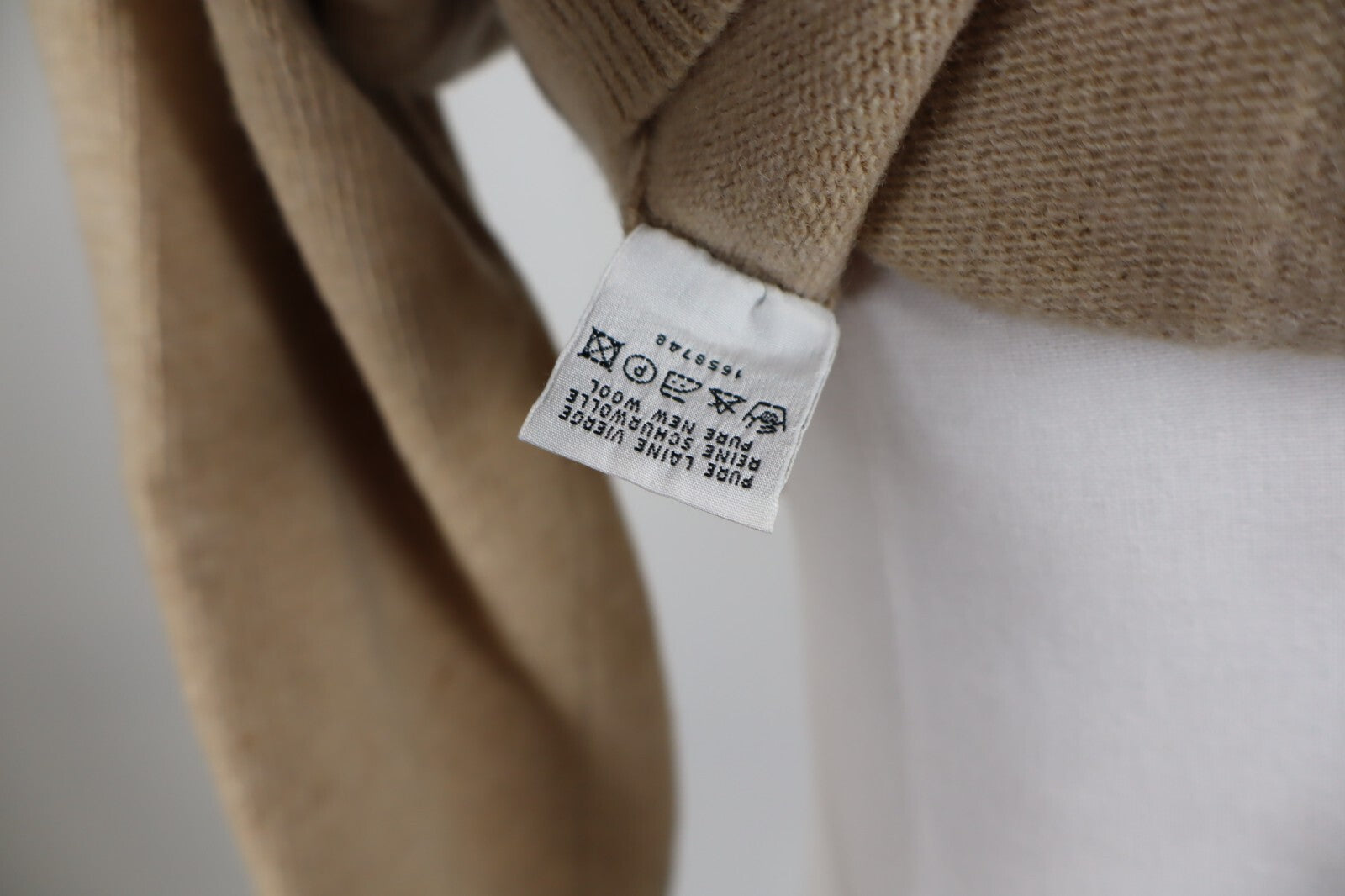 HENRY COTTON'S MAGLIONE VINTAGE UOMO Tg. L MAN SWEATER CASUAL LANA WOOL