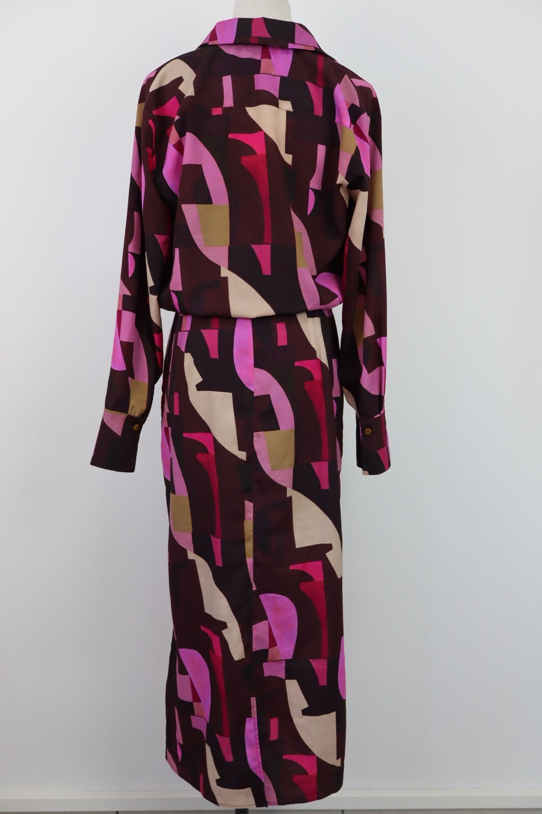 MARELLA VESTITO ABITO DONNA TG. 42 WOMAN CASUAL VINTAGE DRESS STILE CAMICIA