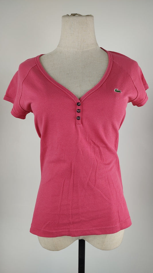 LACOSTE MAGLIA DONNA TG. 40 WOMAN CASUAL T-SHIRT COTONE