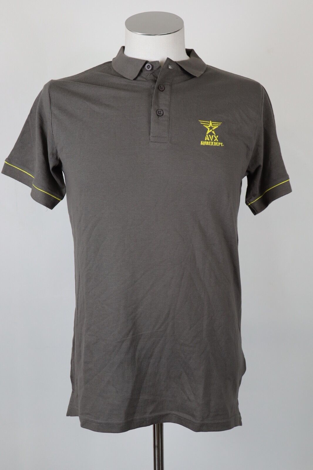 AVIREX MAGLIA UOMO COTONE TG. M MAN COTTON POLO SHIRT CASUAL VINTAGE