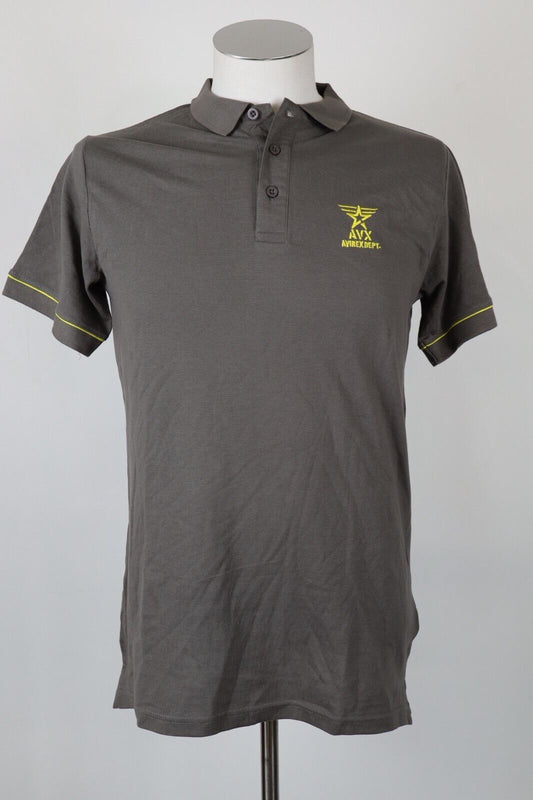 AVIREX MAGLIA UOMO COTONE TG. M MAN COTTON POLO SHIRT CASUAL VINTAGE