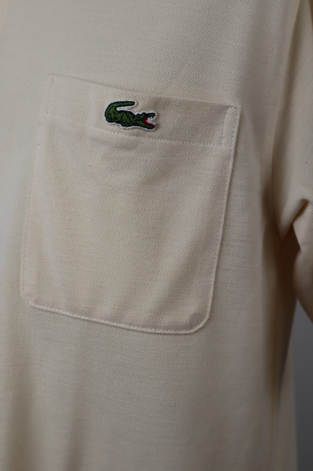 LACOSTE CHEMISE POLO MAGLIA UOMO COTONE TG. 4 MAN COTTON SHIRT CASUAL VINTAGE