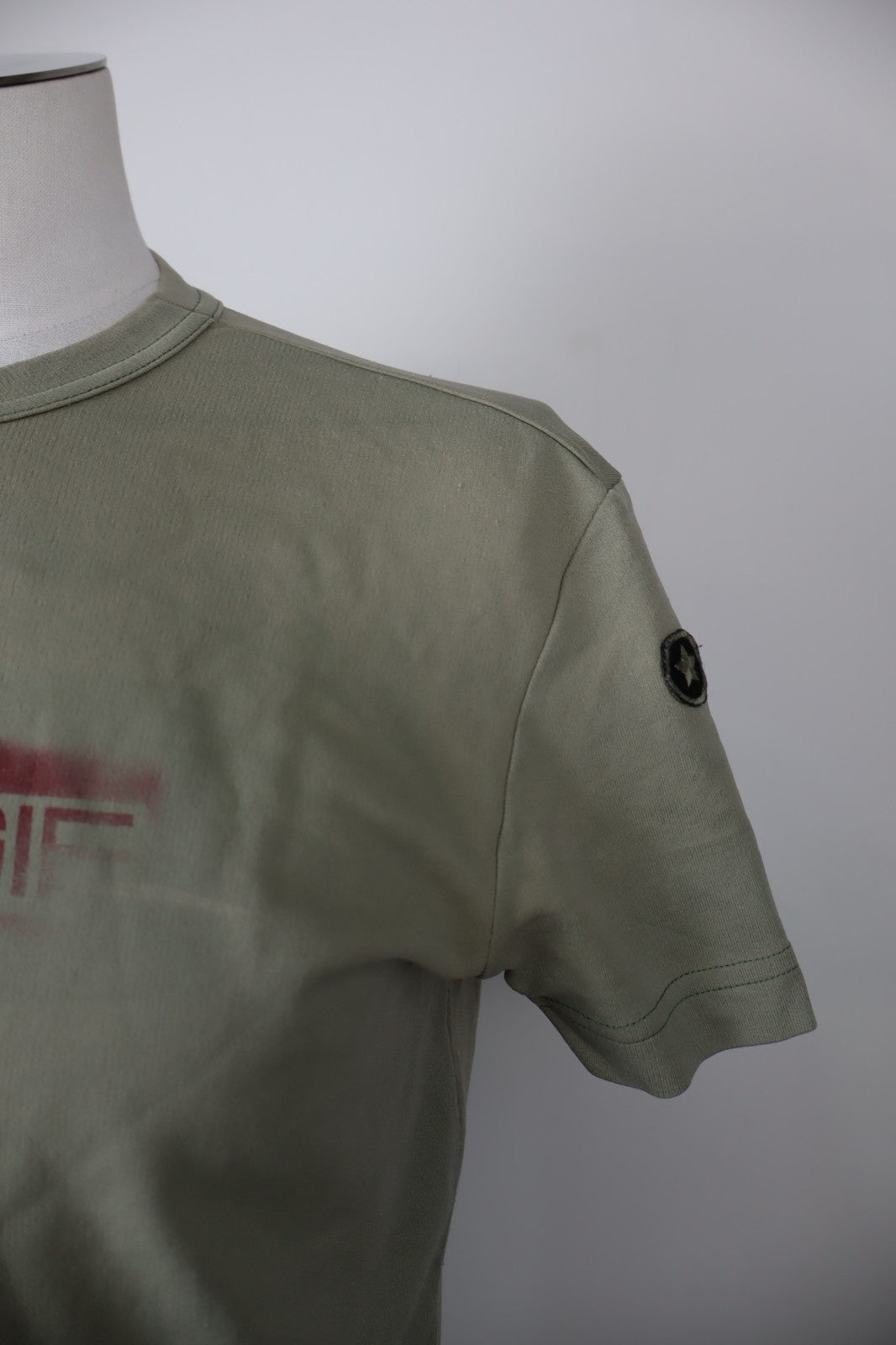 ENERGIE JEANS X-PERIENCE MAGLIA UOMO TG. M MAN T-SHIRT CASUAL VINTAGE LOGO VERDE