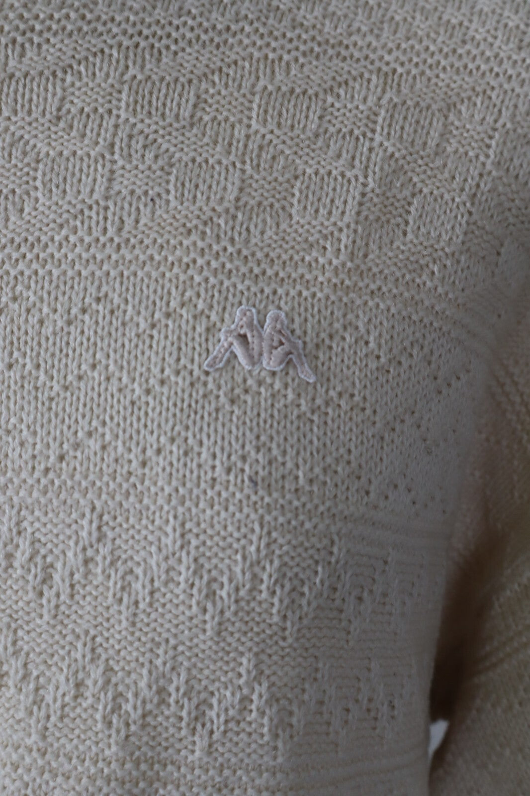 KAPPA MAGLIONE LANA VINTAGE UOMO Tg. M / L MAN SWEATER CASUAL