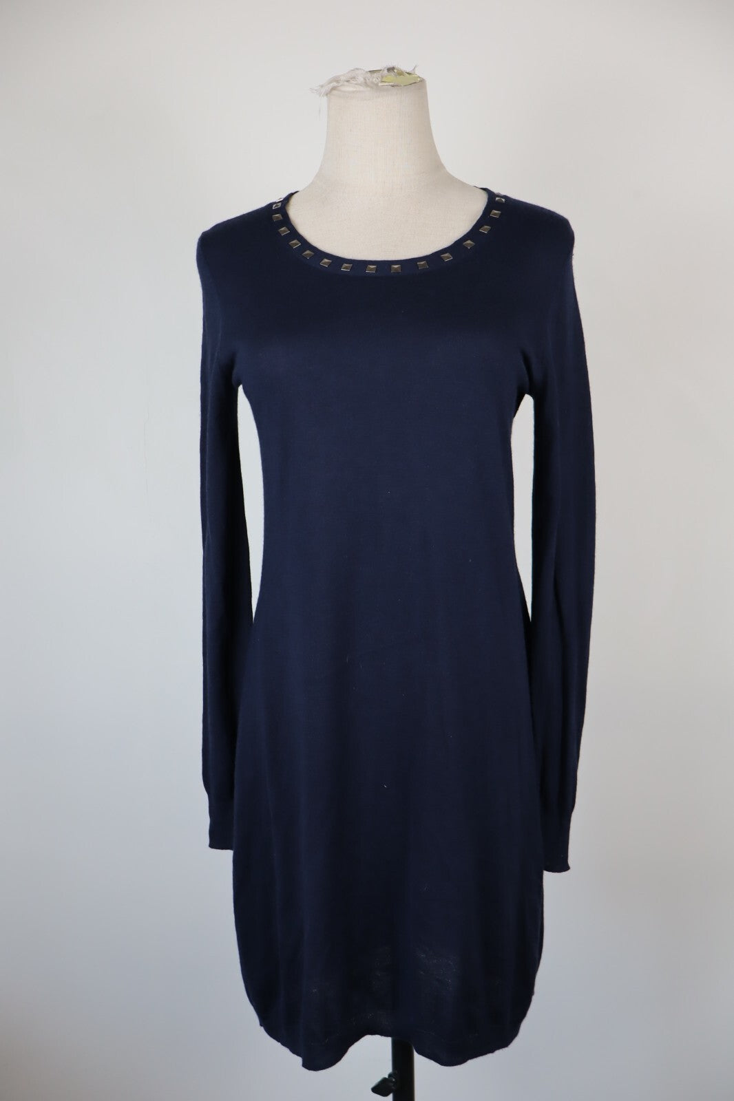 LIU JO JEANS VESTITO DONNA TG 42 WOMAN CASUAL VINTAGE DRESS ABITO LANA WOOL