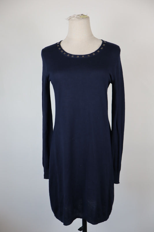 LIU JO JEANS VESTITO DONNA TG 42 WOMAN CASUAL VINTAGE DRESS ABITO LANA WOOL