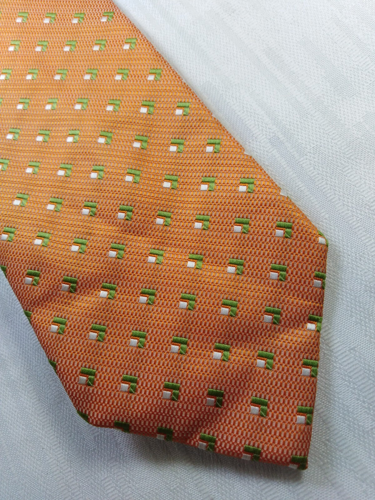 GIORGIO MARIANI 100% SETA SILK TIE CRAVATTA NECKTIE ITALY VINTAGE SELF TIPPED