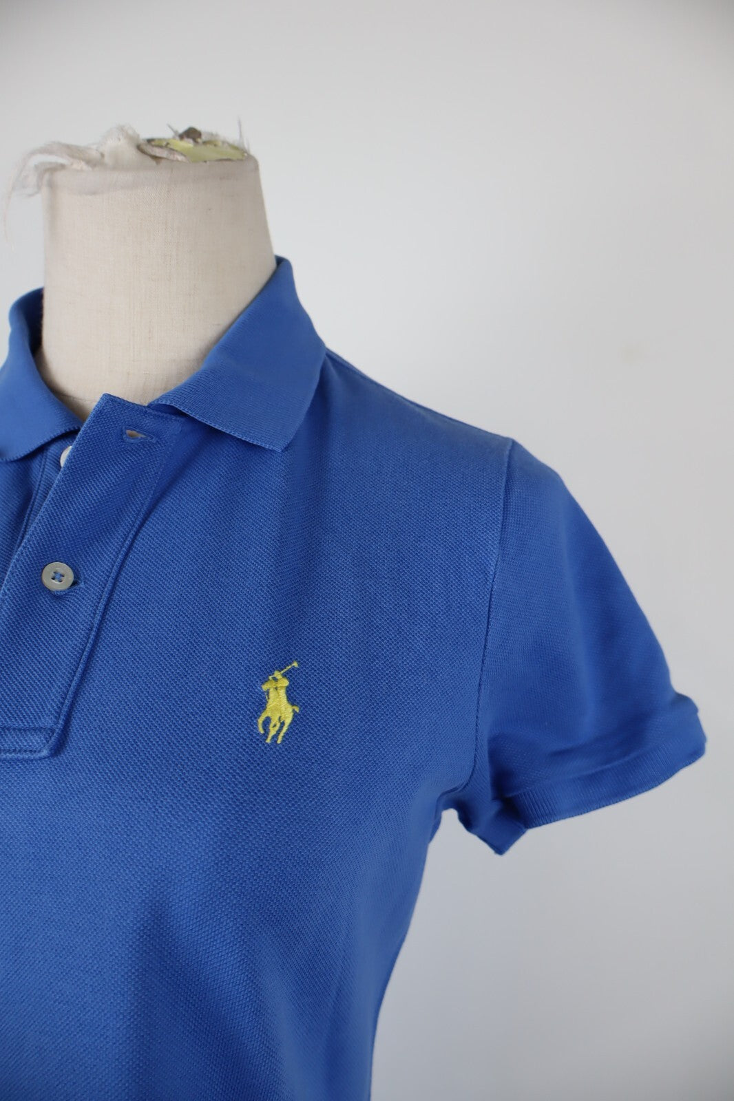 RALPH LAUREN SPORT POLO MAGLIA DONNA COTONE TG. M WOMAN SHIRT CASUAL VINTAGE