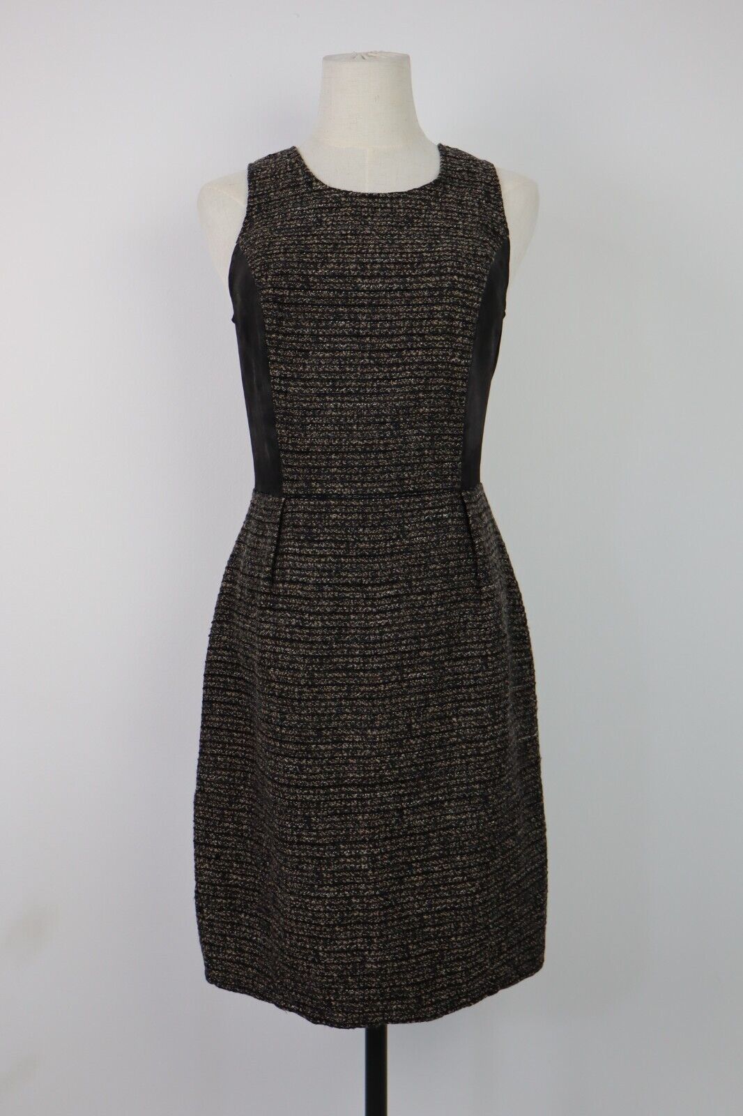 PENNY BLACK VESTITO DONNA TG. 40 WOMAN CASUAL VINTAGE DRESS LANA COTONE