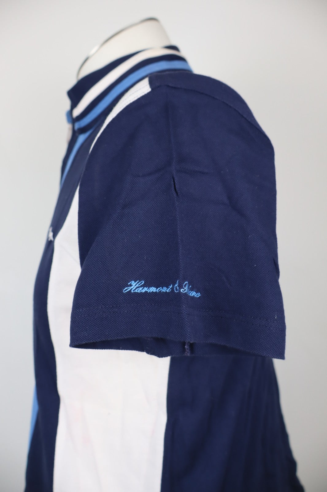 HARMONT & BLAINE MAGLIA POLO UOMO TG M MAN T-SHIRT CASUAL VINTAGE COTONE COTTON