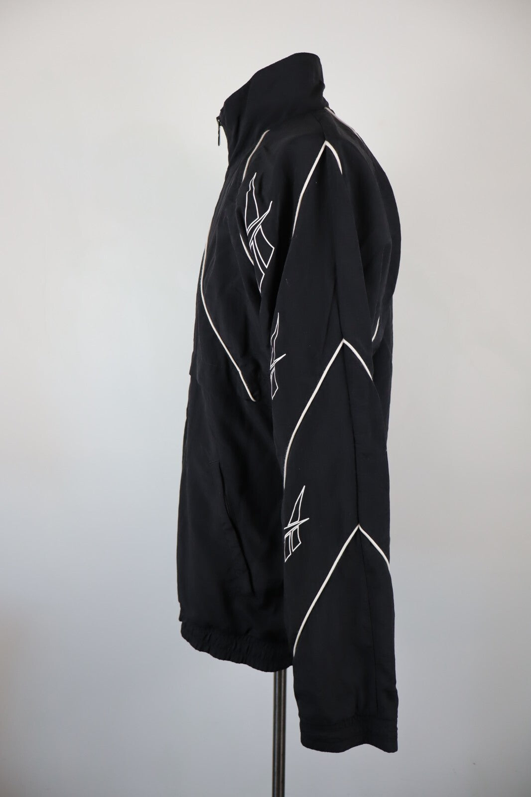 REEBOK GIACCA SPORTIVA UOMO Tg. L MAN CASUAL SPORT JACKET VINTAGE