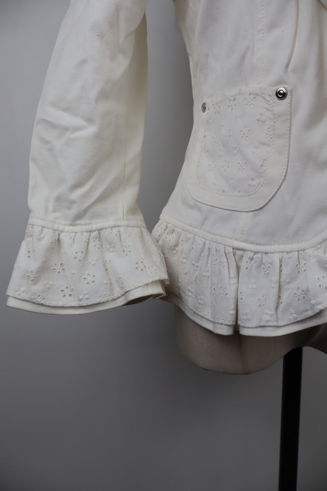 LUISA SPAGNOLI BLAZER GIACCA DONNA Tg 44 WOMAN CASUAL VINTAGE JACKET COTONE