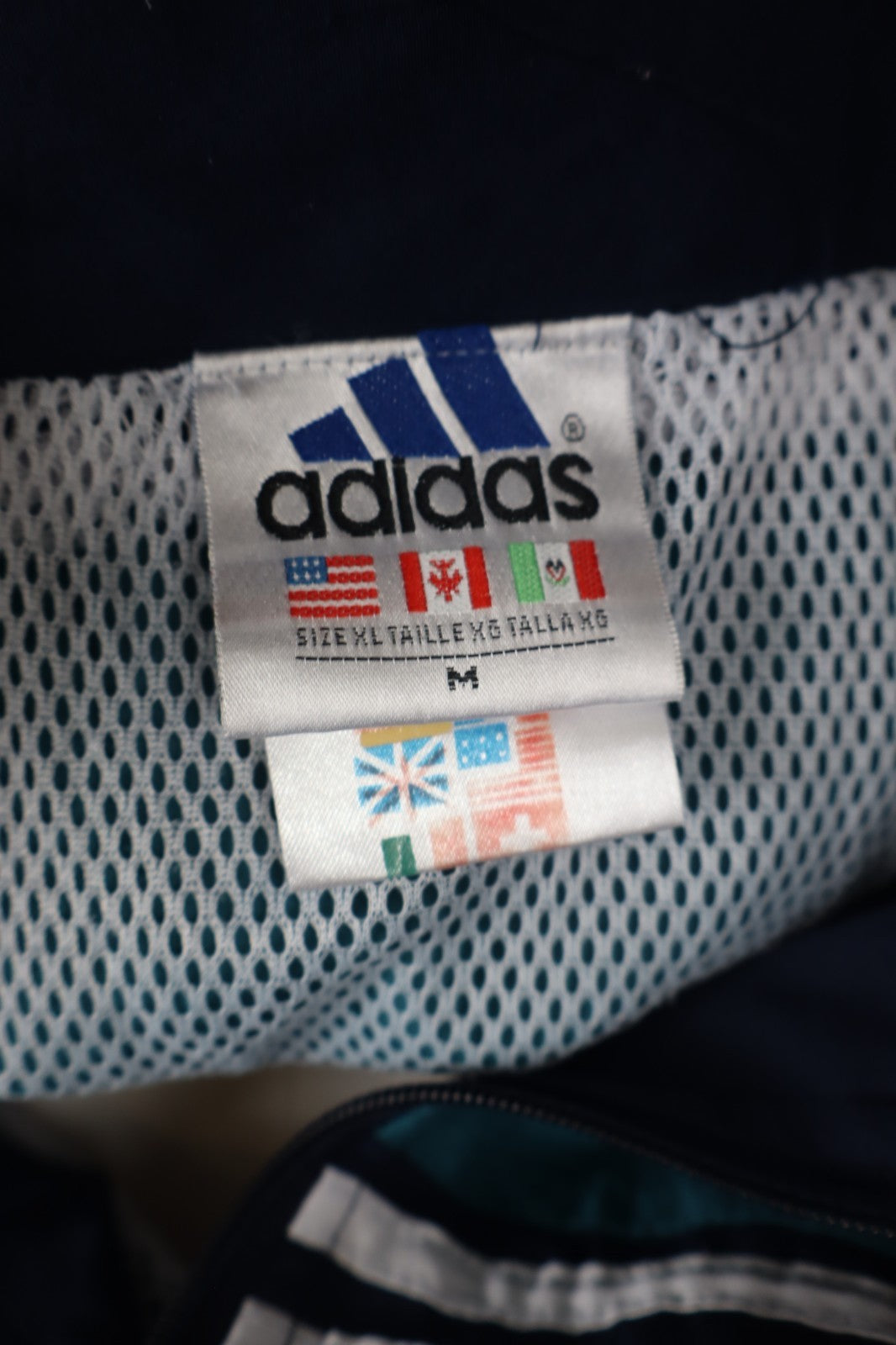 ADIDAS GIACCA SPORTIVA UOMO Tg. M MAN CASUAL SPORT JACKET VINTAGE