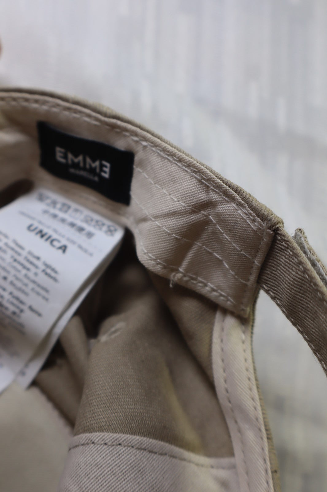 EMME MARELLA CAPPELLO TAGLIA UNICA BERRETTO HAT CAP SPORT DONNA UOMO REGOLABILE