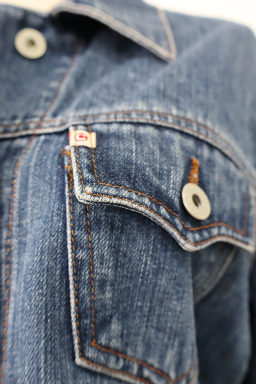 CASUCCI JEANS GIUBBINO DONNA Tg. XL WOMAN CASUAL JACKET COTONE DENIM