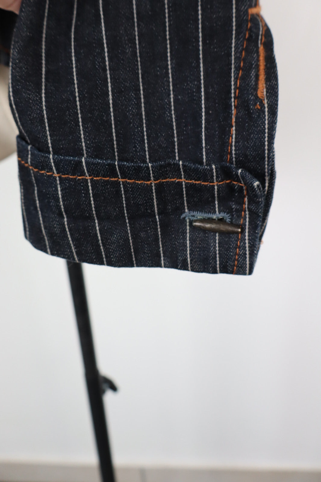 GAS JEANS GIUBBINO DONNA TG 42 MAN GIACCA VINTAGE CLASSIC DENIM GESSATO