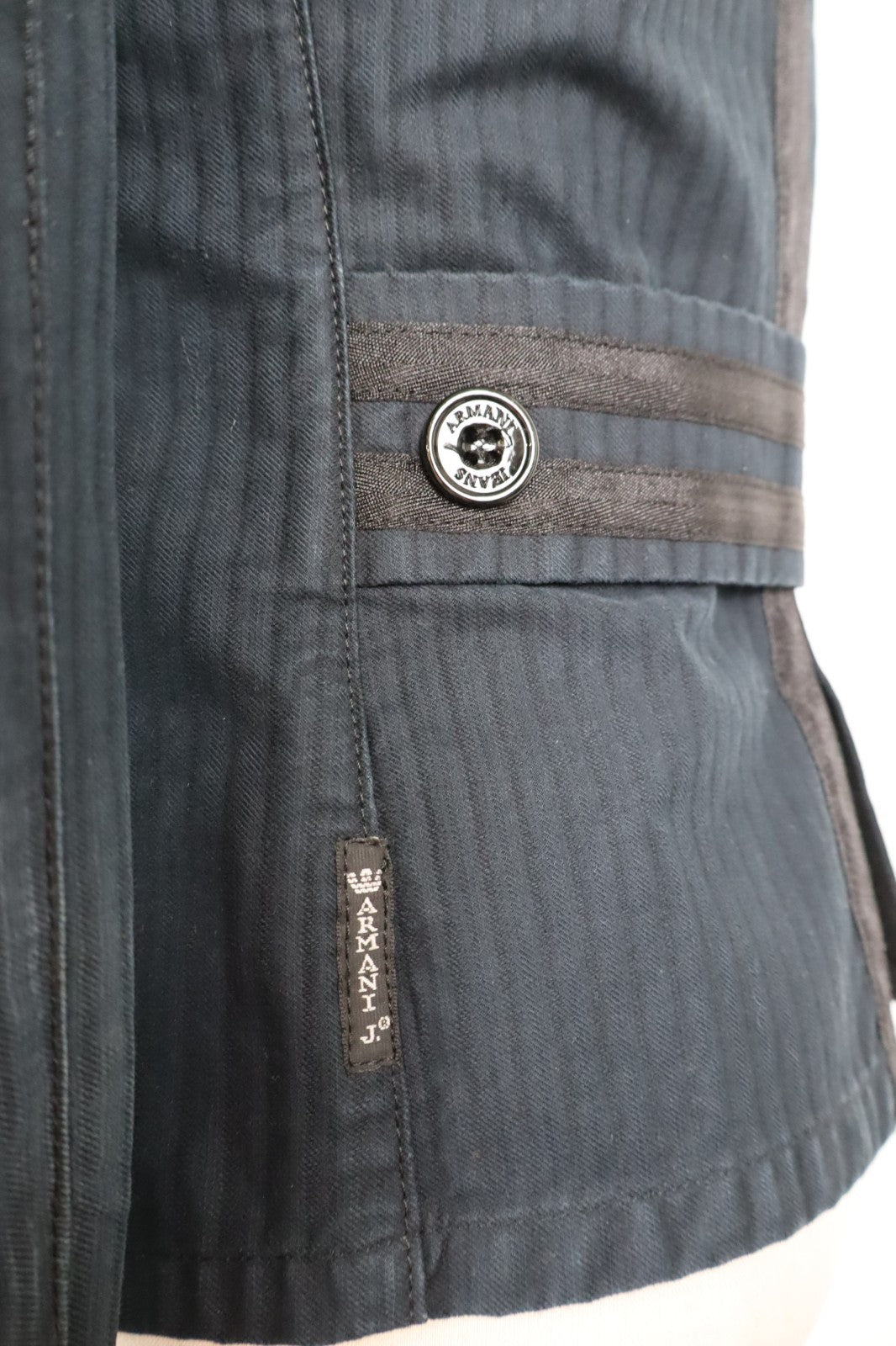 AJ ARMANI JEANS BLAZER GIACCA COTONE DONNA Tg 40 WOMAN VINTAGE JACKET CASUAL