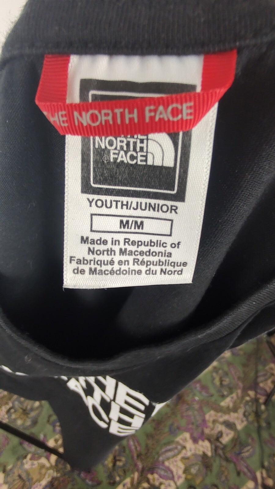 THE NORTH FACE JUNIOR MAGLIA UOMO TG. M JR MAN SHIRT CASUAL VINTAGE